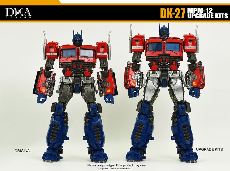 DNA Design DK 27 MasterPiece MPM 12 Optimus Prime Upgrades  (3 of 7)